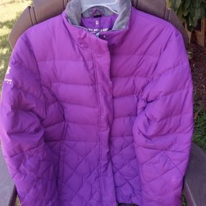 NWOT Purple and Teal winter coat.